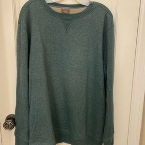 Green Sherpa sweater